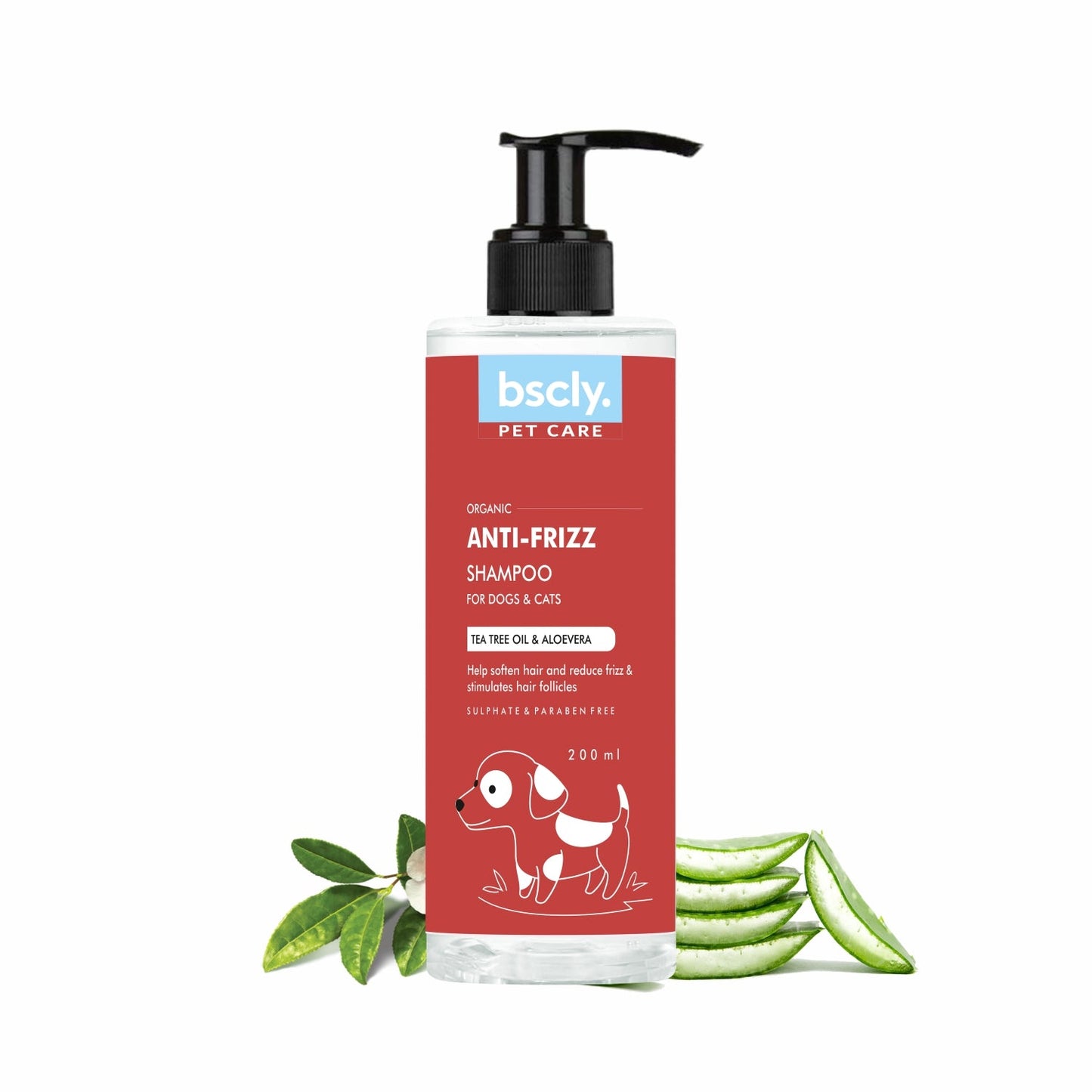 Bscly | Anti Frizz Dog Shampoo