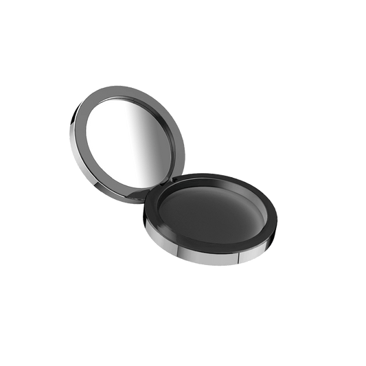 RC8808C Round Magnetic Refillable Aluminum Compact