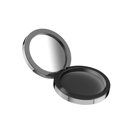 RC8809C Round Magnetic Refillable Aluminum Compact