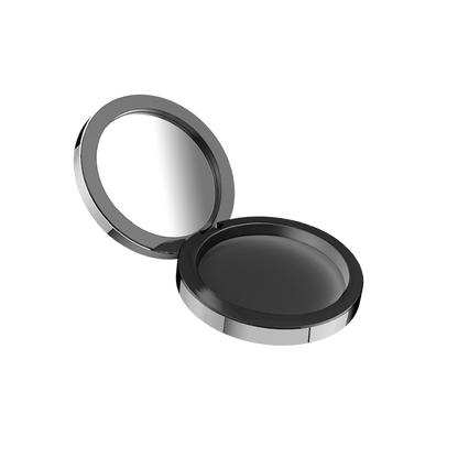 RC8809C Round Magnetic Refillable Aluminum Compact