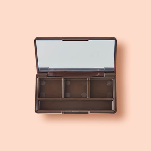 PL001-Square 3 Hole Palette 5.4