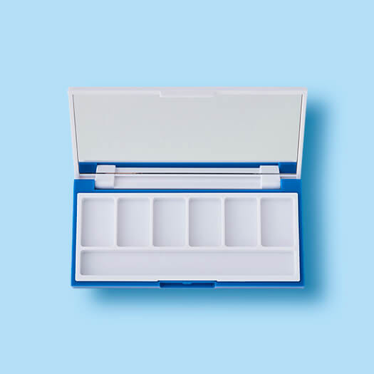 PL002-Square 6 Hole Palette A 6
