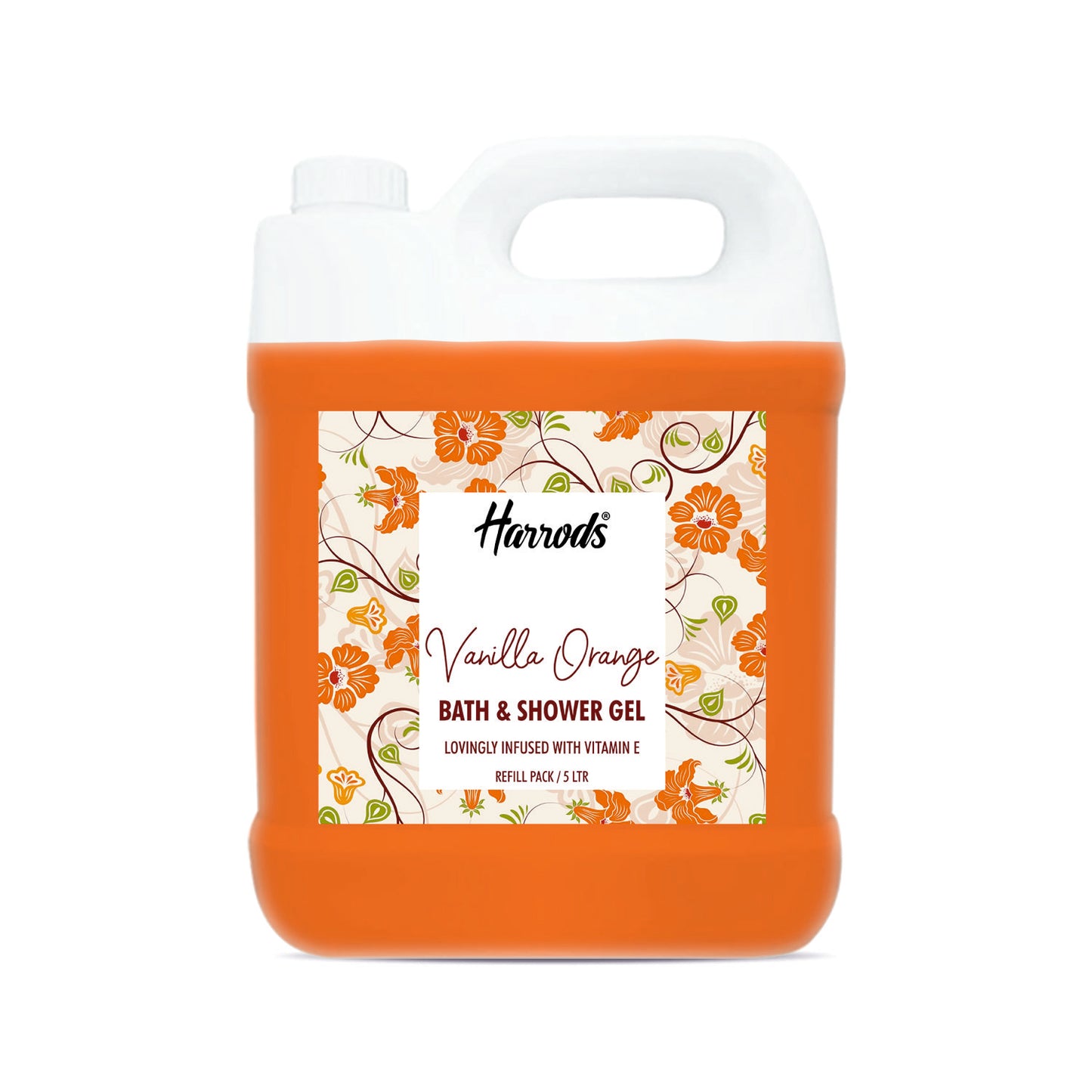 Vanilla Orange Body Wash - 5 Litre